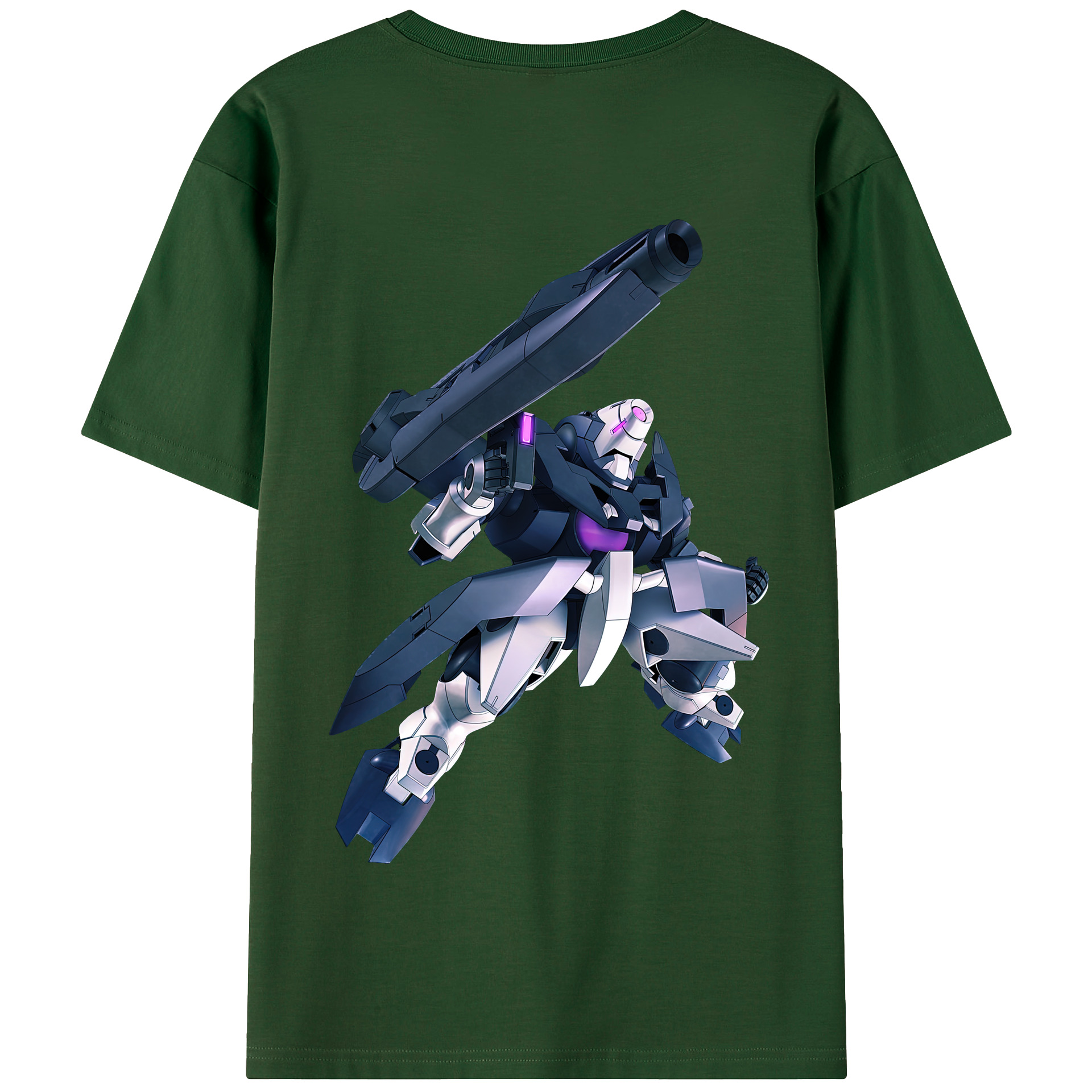 （画像用） 機動戦士ガンダム Mobile Suit Gundam 綿100％半袖Tシャツ（背面プリント）